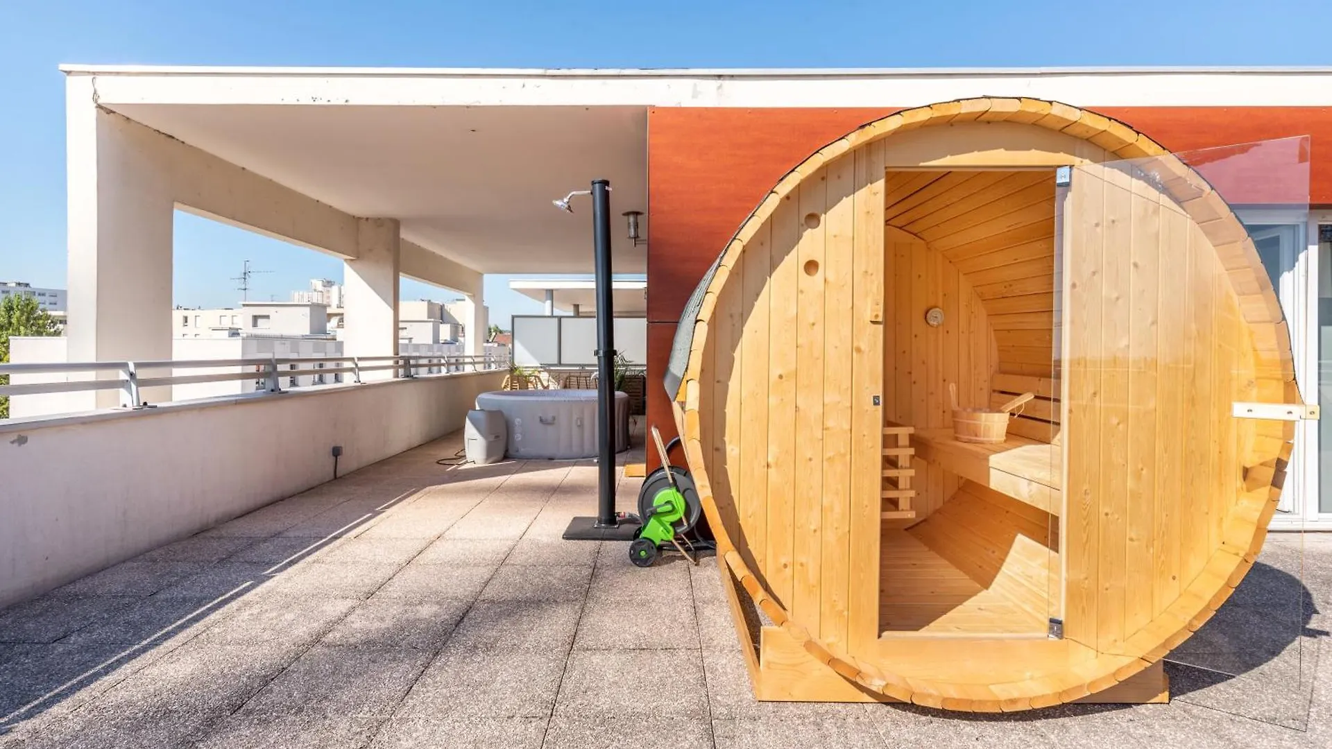 Le Montblanc & Spa Rooftop Apartment Lyon